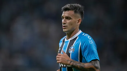 Franco Cristaldo, jogador do Grêmio. Foto: Liamara Polli/AGIF