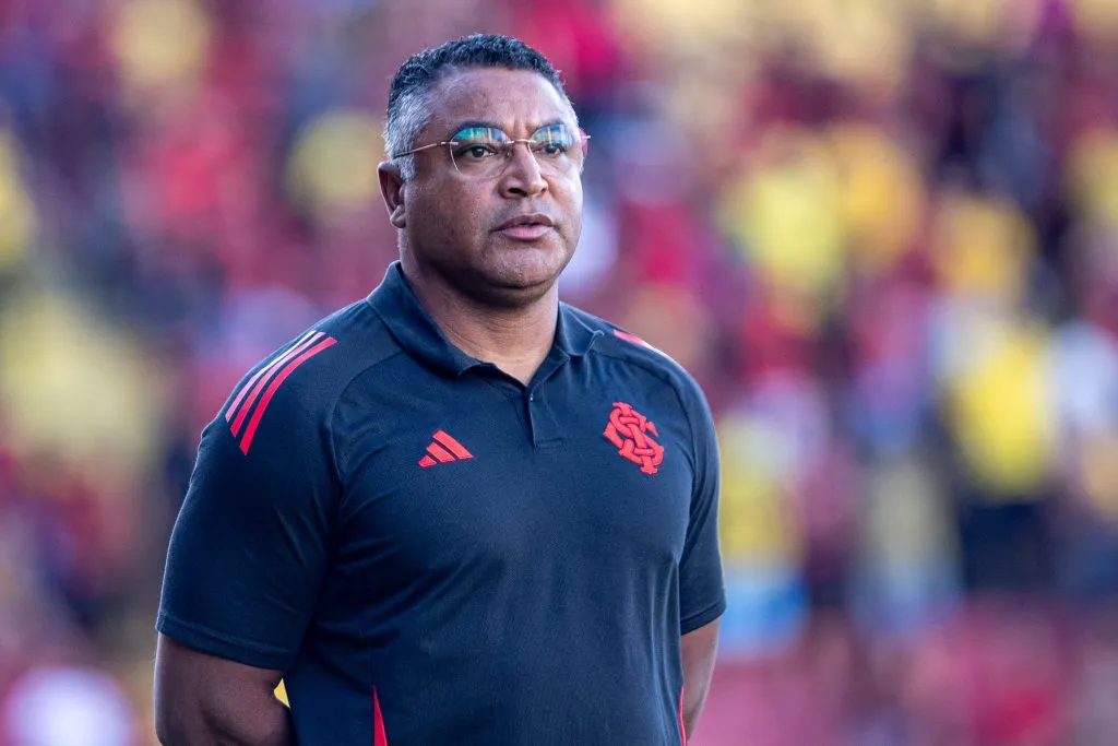 Roger Machado durante jogo do Internacional. Foto: Rafael Vieira/AGIF