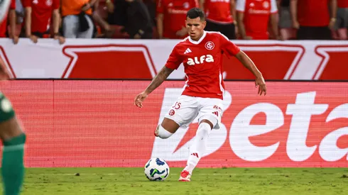 Braian Aguirre, jogador do Internacional. Foto: Maxi Franzoi/AGIF
