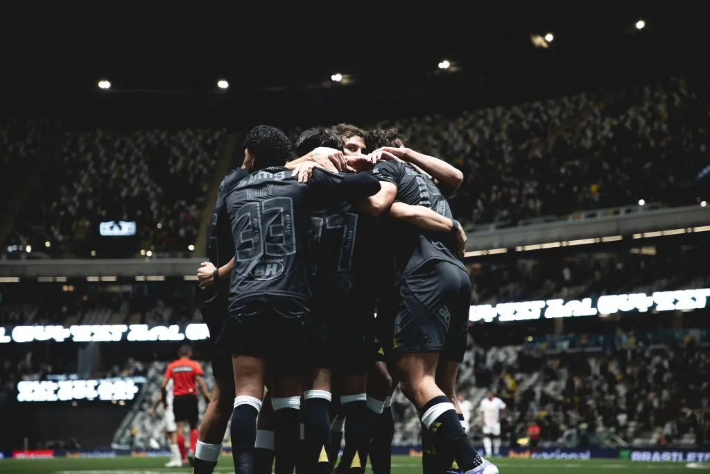 Atlético-MG vence o Bragantino em casa. Foto: Pedro Souza / Atlético