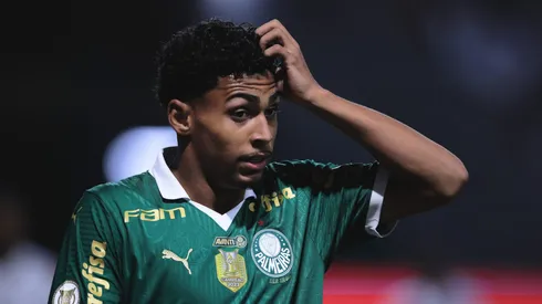 Luighi, atacante do Palmeiras. Foto: Ettore Chiereguini/AGIF