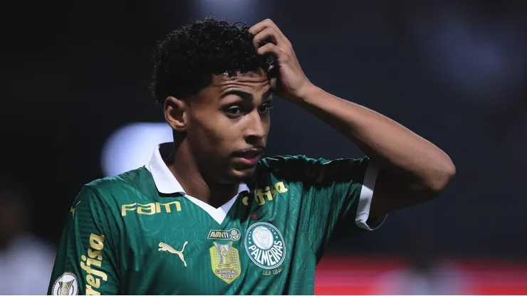 Luighi, atacante do Palmeiras. Foto: Ettore Chiereguini/AGIF