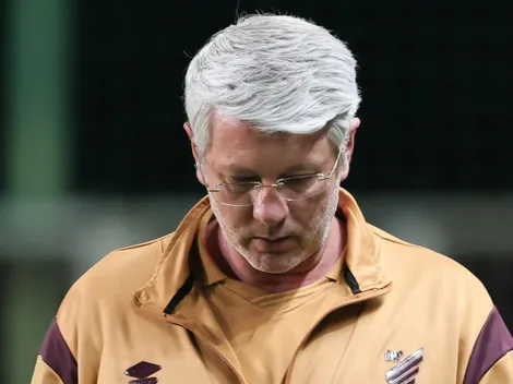 Odair Hellmann deixou decisão de sair nas mãos da diretoria do Athletico