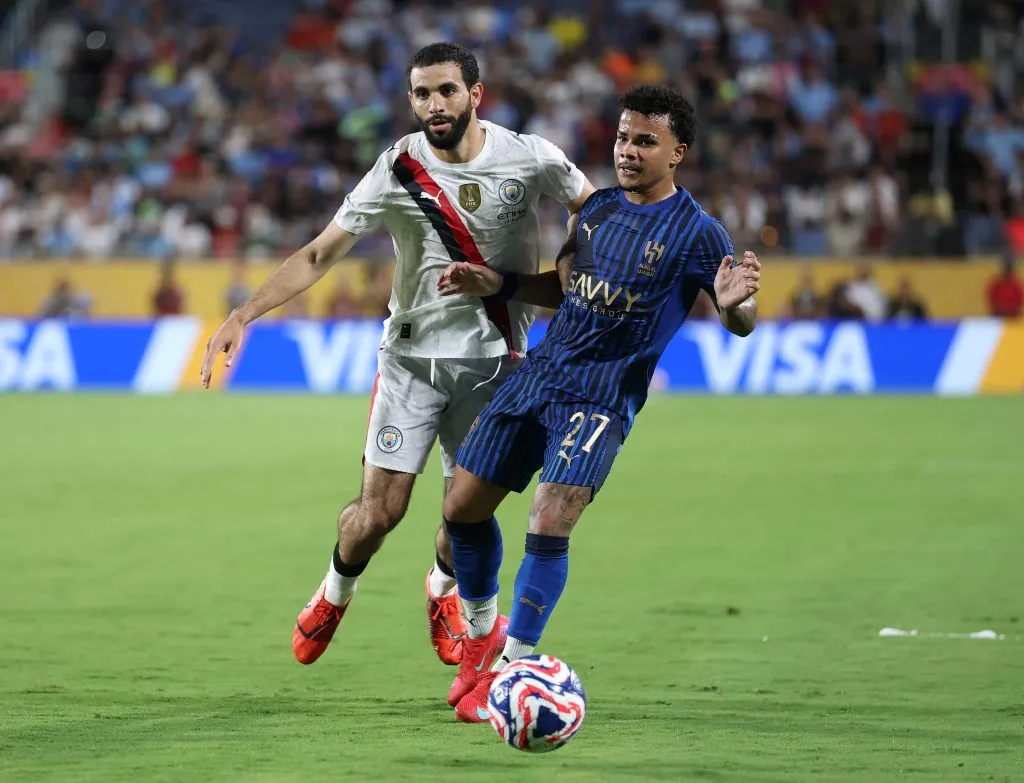 Kaio César durante confronto contra o Manchester City no Mundial de Clubes de 2025. (Photo by Francois Nel/Getty Images)