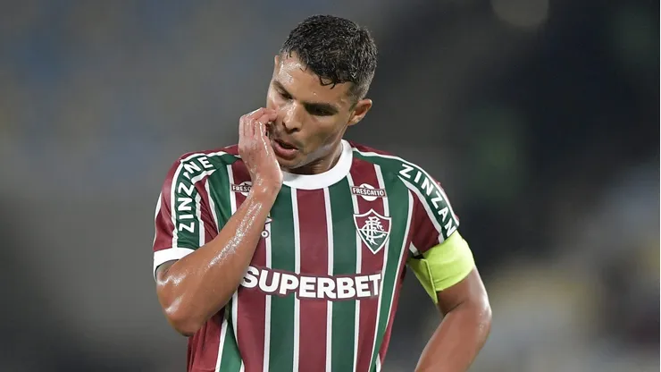 Thiago Silva em partida pelo Fluminense. Foto: Thiago Ribeiro/AGIF