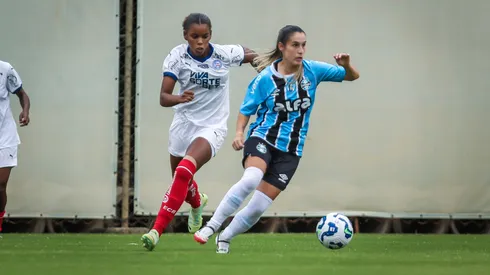 Bahia e Grêmio se enfrentam pela 3ª fase da Copa do Brasil Feminina (Reprodução/Caroline Motta/Grêmio)