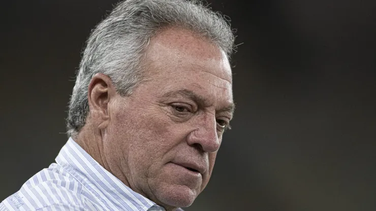 Abel Braga tecnico do Fluminense durante partida contra o Union Santa Fe no estadio Maracana pelo campeonato Copa Sul-Americana 2022.