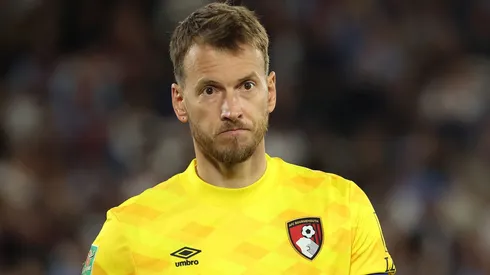 Neto durante confronto entre Bournemouth e West Ham na Carabao Cup 2024/25.