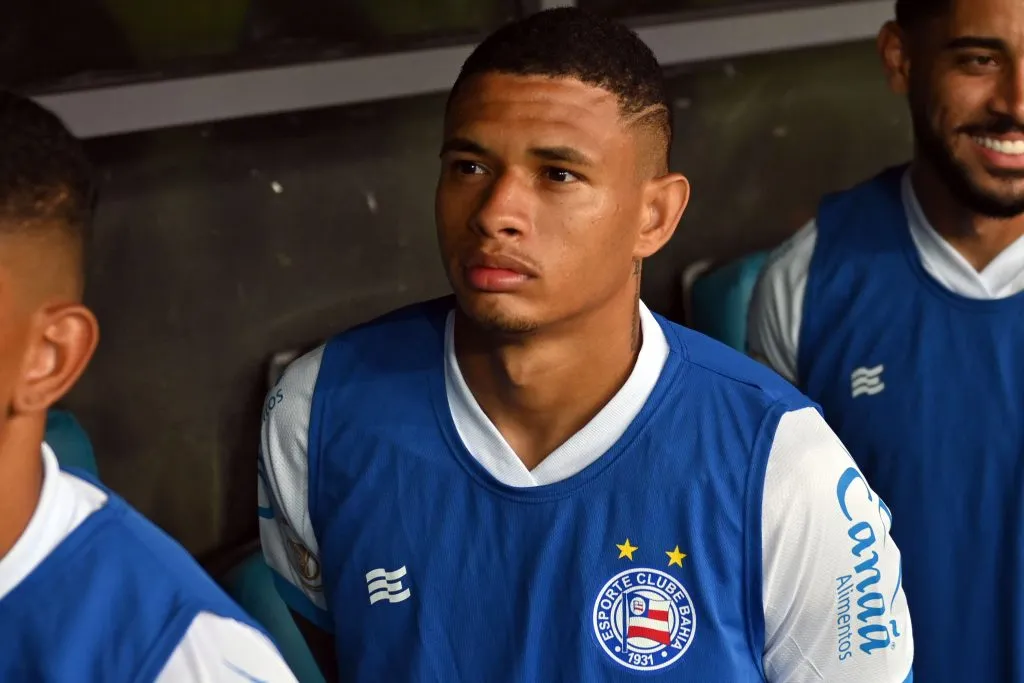 BA – SALVADOR – 18/09/2023 – BRASILEIRO A 2023, BAHIA X SANTOS – Diego Rosa, jogador do Bahia durante partida contra o Santos no estadio Arena Fonte Nova pelo campeonato Brasileiro A 2023. Foto: Walmir Cirne/AGIF