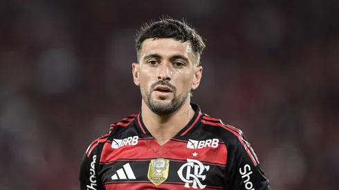 RJ – RIO DE JANEIRO – 20/07/2025 – BRASILEIRO A 2025, FLAMENGO X FLUMINENSE – Arrascaeta jogador do Flamengo durante partida contra o Fluminense no estadio Maracana pelo campeonato Brasileiro A 2025. Foto: Thiago Ribeiro/AGIF