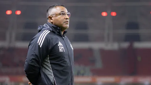 Roger Machado, técnico do Internacional. Foto: Maxi Franzoi/AGIF
