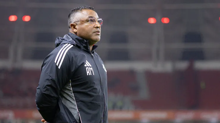 Roger Machado, técnico do Internacional. Foto: Maxi Franzoi/AGIF