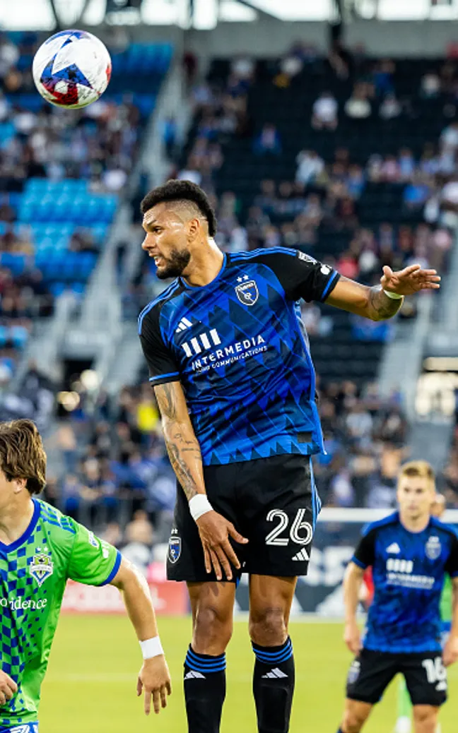 Rodrigues atuando no San Jose Earthquakes – (Photo by Bob Kupbens/Icon Sportswire via Getty Images)