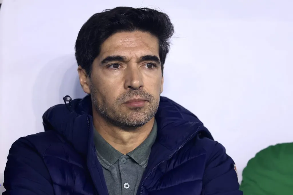 Abel Ferreira em Corinthians x Palmeiras pela Copa Do Brasil 2025. Foto: Marcello Zambrana/AGIF