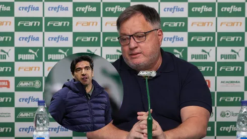 Anderson Barros quer renovar com Abel (Imagem: Cesar Greco/Palmeiras)