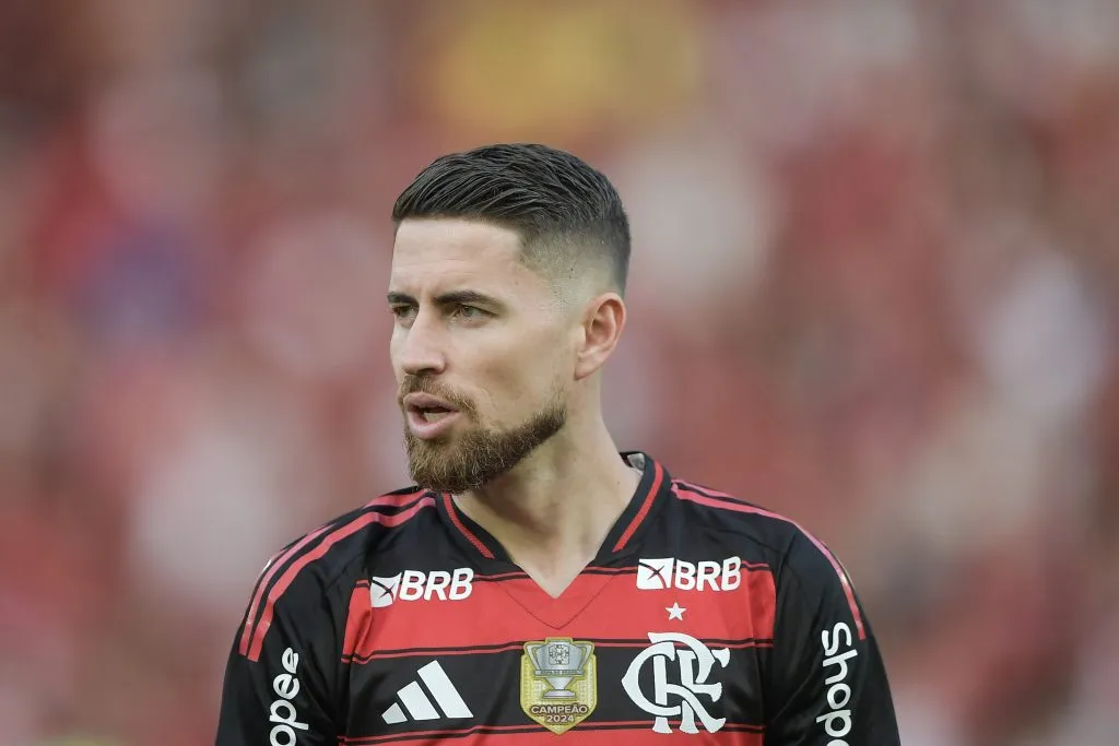 Jorginho, jogador do Flamengo. Foto: Thiago Ribeiro/AGIF