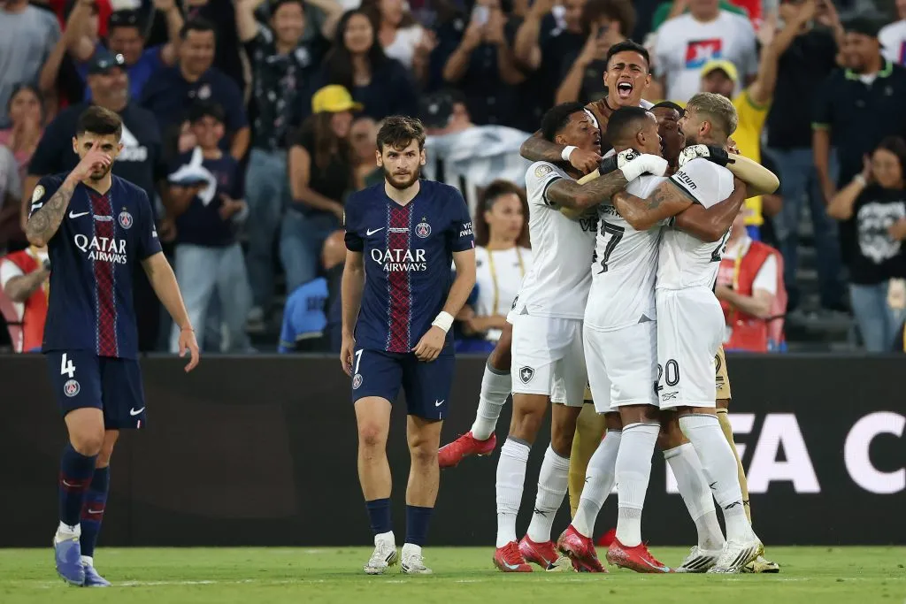 Botafogo está entre os indicados ao prêmio de Clube do Ano, junto com PSG, Chelsea, Barcelona e Liverpool. Foto: Harry How/Getty Images