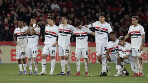 São Paulo foi eliminado da Copa do Brasil. Foto: Hedeson Alves/AGIF