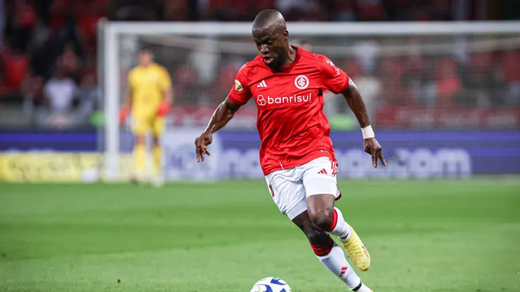 Enner Valencia jogador do Internacional durante partida contra o Fluminense no estadio Beira-Rio pelo campeonato Brasileiro A 2023.