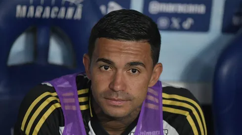 Dudu jogador do Atletico-MG durante partida contra o Flamengo no estadio Maracana pelo campeonato Copa Do Brasil 2025. Foto: Thiago Ribeiro/AGIF