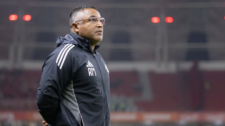 Roger Machado, técnico do Internacional. Foto: Maxi Franzoi/AGIF