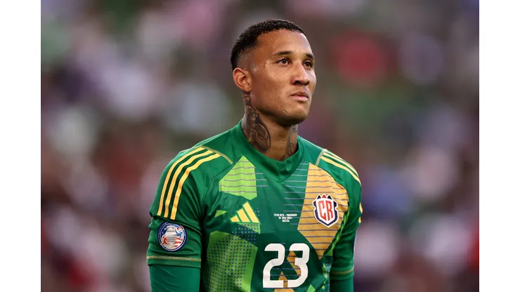 Patrick Sequeira durante confronto entre Costa Rica e Paraguai na Copa América de 2024.