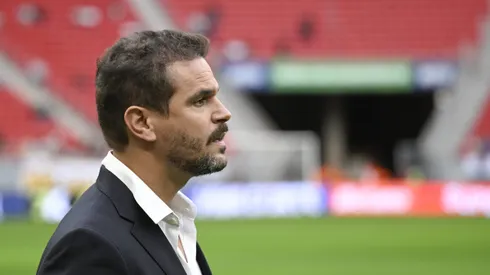 Admar Lopes diretor executivo do Vasco antes da partida contra o Botafogo no estadio Mane Garrincha pelo campeonato Brasileiro A 2025.