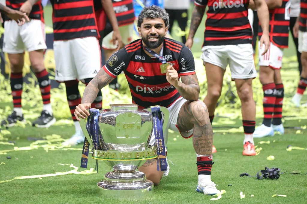 Gabigol se despediu do Flamengo no ano passado. Foto: Gilson Lobo/AGIF