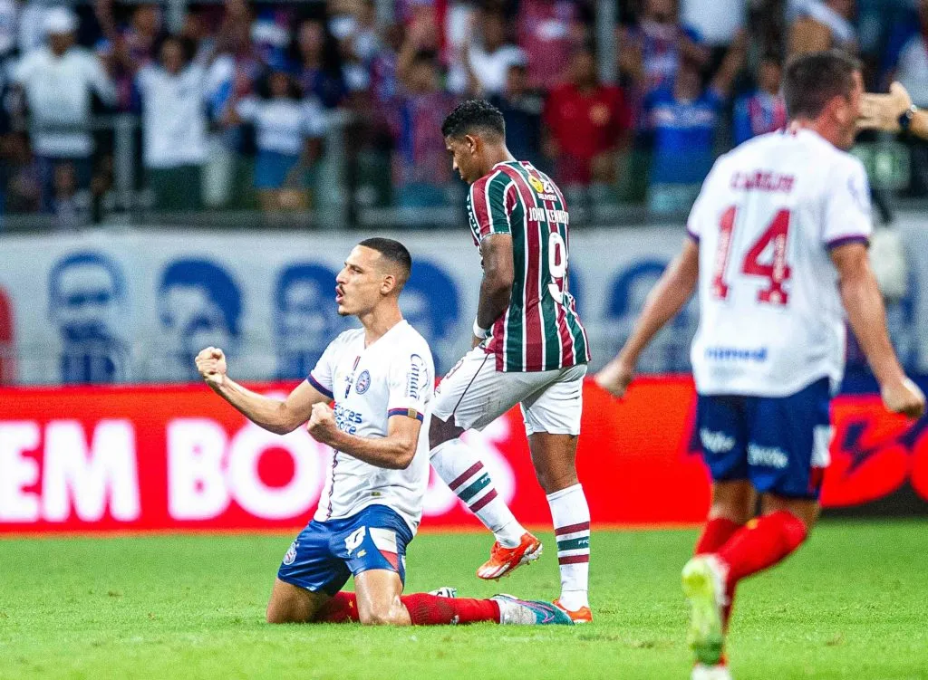 Bahia leva a melhor sobre o Fluminense em Salvador nos últimos anos. Foto: Jhony Pinho/AGIF