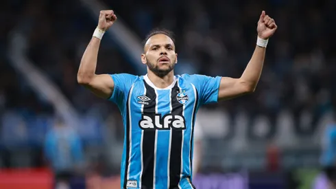 Martin Braithwaite, jogador do Grêmio. Foto: Maxi Franzoi/AGIF