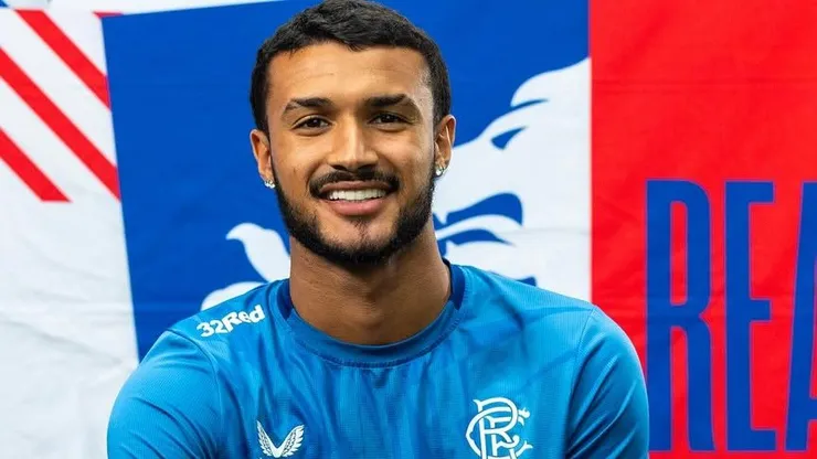 Jetfé, jogador do Rangers. Reprodução Instagram