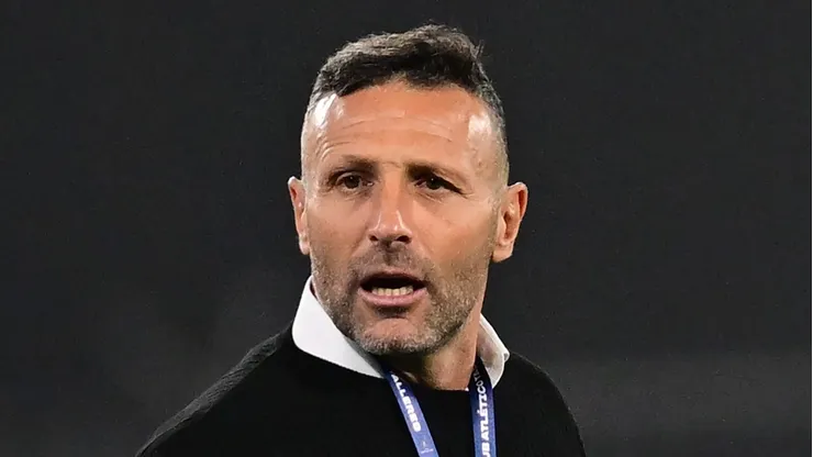 Walter Ribonetto assume o Godoy Cruz contra o Atlético-MG. Foto: Getty Images