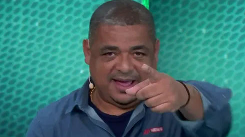 Vampeta durante programa 'Bate-Pronto', do Grupo Jovem Pan