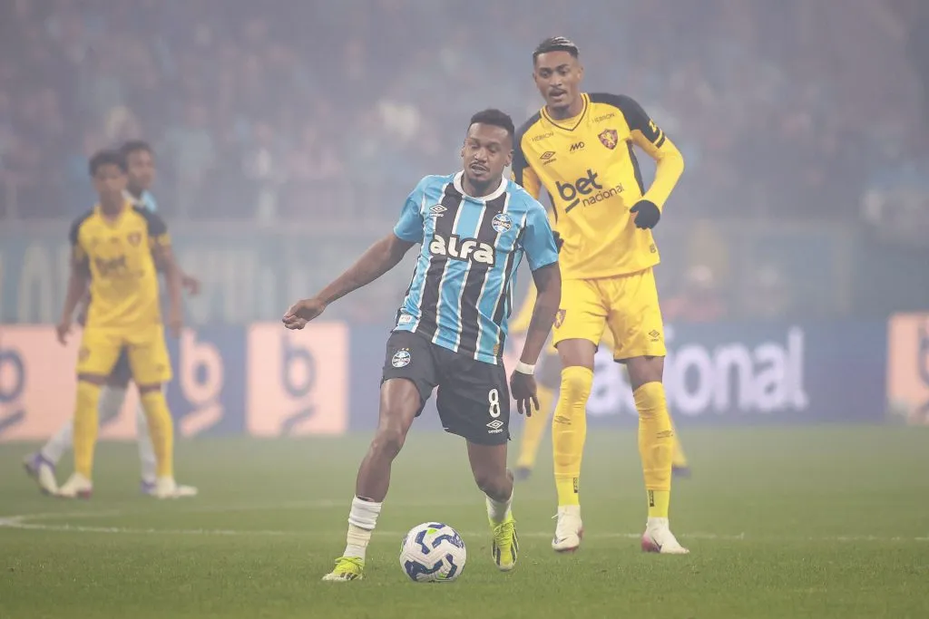 Grêmio x Sport pelo Campeonato Brasileiro A 2025. Foto: Maxi Franzoi/AGIF