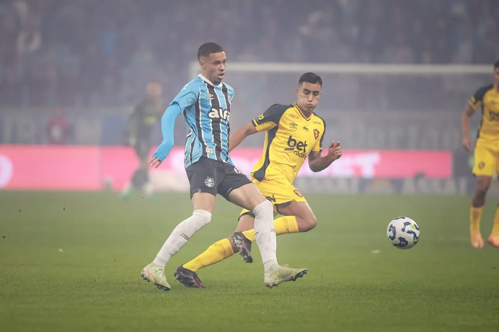 Grêmio foi derrotado pelo Sport – Foto: Maxi Franzoi/AGIF.