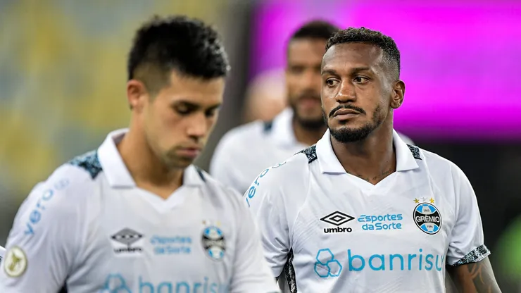 Edenilson jogador do Gremio durante partida contra o Fluminense no estadio Maracana pelo campeonato Brasileiro A 2024.