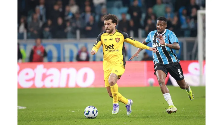 RS - PORTO ALEGRE - 10/08/2025 - BRASILEIRO A 2025, GREMIO X SPORT - Lucas Lima jogador do Sport durante partida contra o Gremio no estadio Arena do Gremio pelo campeonato Brasileiro A 2025. Foto: Maxi Franzoi/AGIF