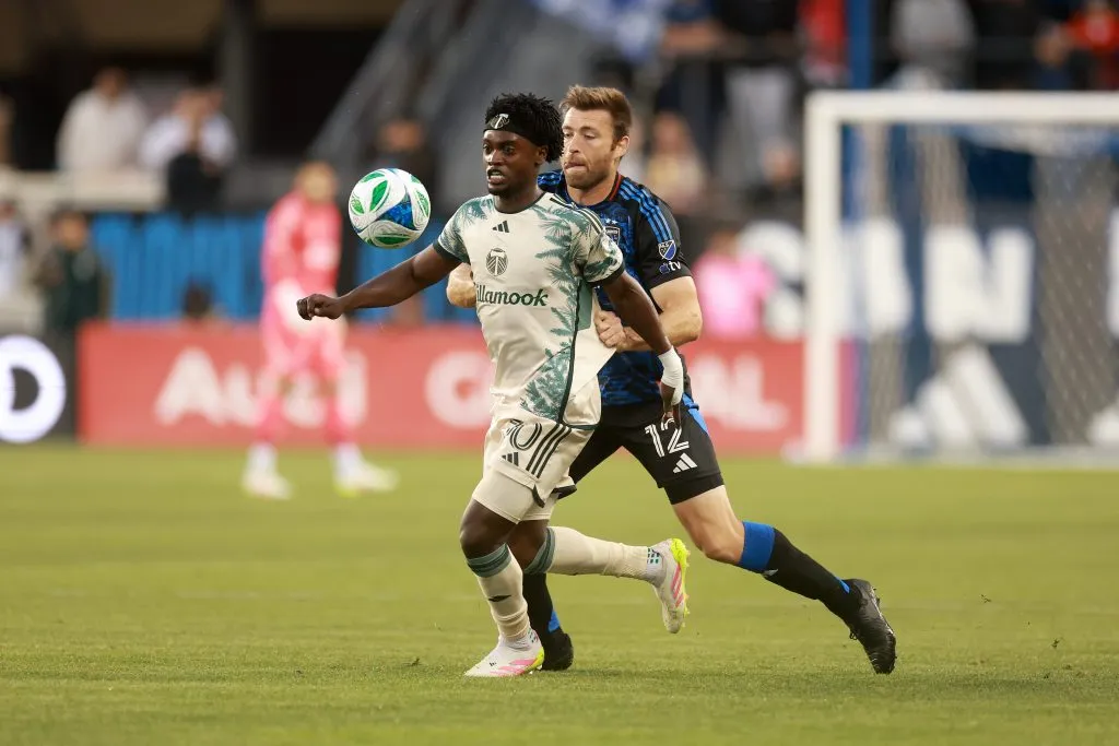 Santiago Moreno pelo Portland Timbers. (Photo by Ezra Shaw/Getty Images)