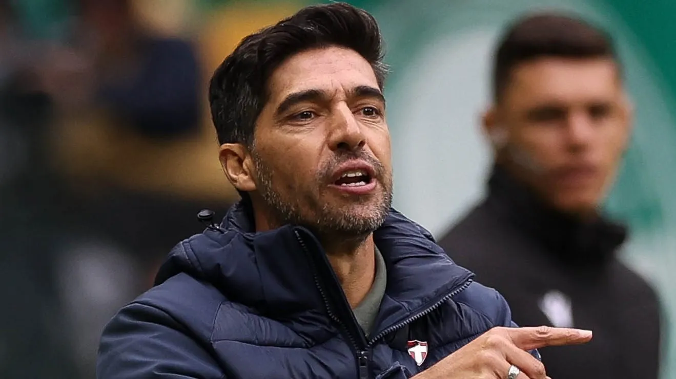 Abel Ferreira no Allianz Parque. (Foto: Cesar Greco/Palmeiras/by Canon)