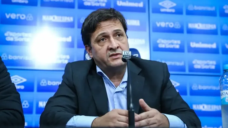 Alberto Guerra, presidente do Grêmio. Foto: Divulgação/Lucas Uebel/Gremio