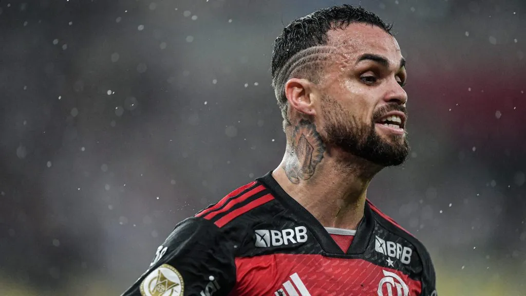 Michael pode estar de saída do Flamengo. Foto: Thiago Ribeiro/AGIF