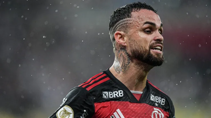 Michael pode estar de saída do Flamengo. Foto: Thiago Ribeiro/AGIF