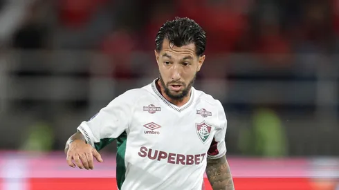 Luciano Acosta fez sua estreia pelo Fluminense. Foto: Marcelo Gonçalves/Fluminense