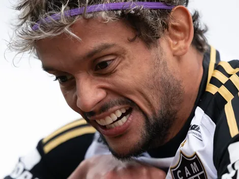 Gustavo Scarpa vibra com clássico entre Cruzeiro x Atlético-MG pela Copa do Brasil