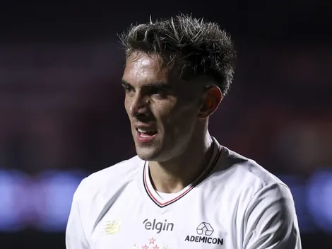 Enzo Díaz justifica carrinho polêmico em Atlético Nacional x São Paulo