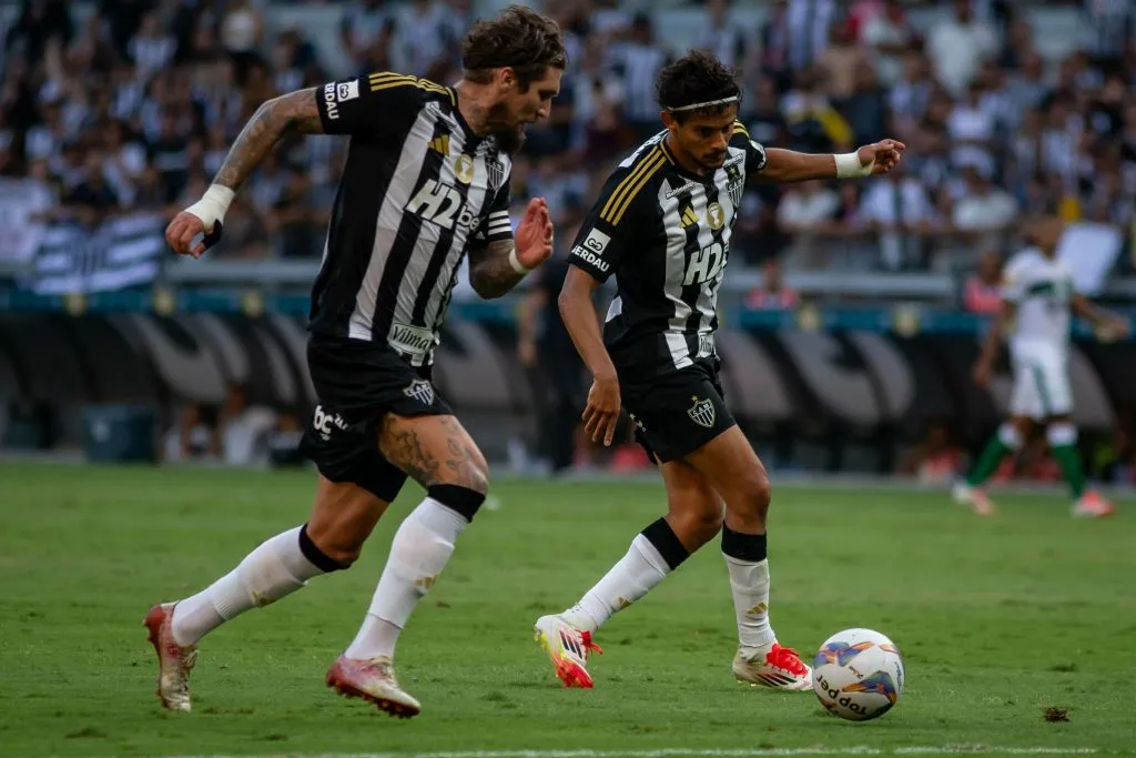 MG – BELO HORIZONTE – 08/03/2025 – MINEIRO 2025, ATLETICO-MG X AMERICA-MG – Lyanco jogador do Atletico-MG durante partida contra o America-MG no estadio Mineirao pelo campeonato Mineiro 2025. Foto: Fernando Moreno/AGIF