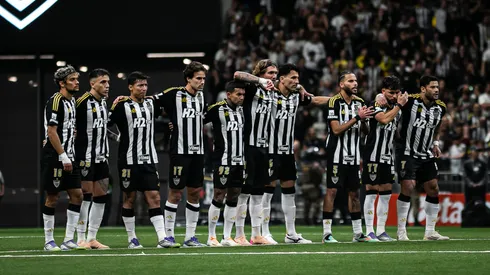 MG – BELO HORIZONTE – 06/08/2025 – COPA DO BRASIL 2025, ATLETICO-MG X FLAMENGO – Jogadores do Atletico-MG posam para foto antes na partida contra Flamengo no estadio Arena MRV pelo campeonato Copa Do Brasil 2025. Foto: Fernando Moreno/AGIF
