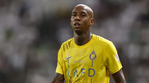 Talisca of Al-Nassr Club looks on during the Saudi Pro League match between Al- Nassr and Al-Ahli at King Saud University Stadium on September 22, 2023 in Riyadh, Saudi Arabia.
