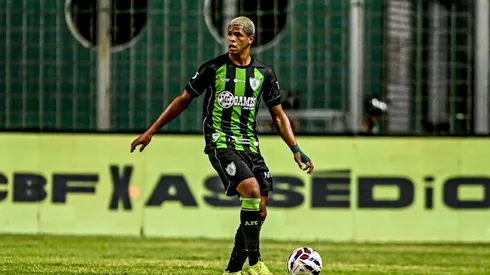 Cauan Barros pelo América-MG. Foto: Mourão Panda / América