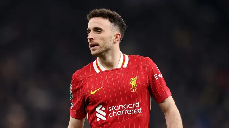 Diogo Jota pelo Liverpool. (Photo by Julian Finney/Getty Images)